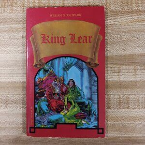 King Lear William Shakespeare 1984 B&W Pocket Classics Comic Paperback Vintage
